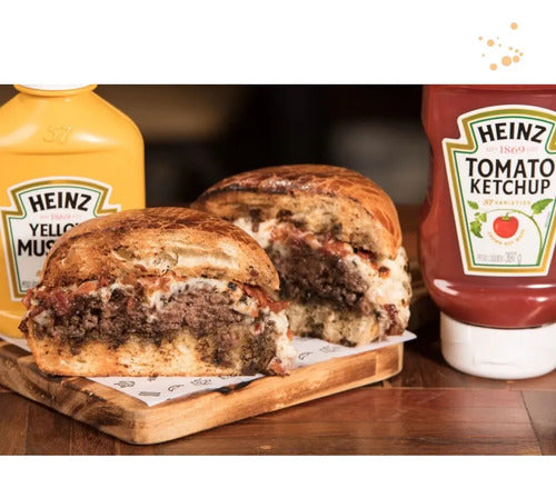 Kit Tradicional Ketchup 397g Maionese 215g E Mostarda 255g Heinz