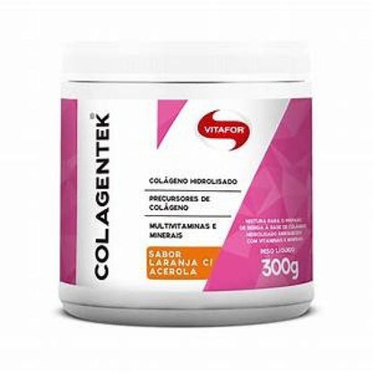 Colagentek, Vitafor, Laranja com Acerola, 300 g