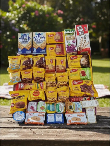 Kit Para Cesta Café Da Manhã 40 Un Mães Pais Namorados N 3