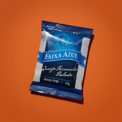 Queijo Ralado Parmesão Faixa Azul 50 Sachês 10g