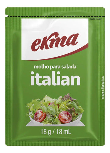 Molho Italian Para Salada Sache Ekma 42 Unid. 18ml