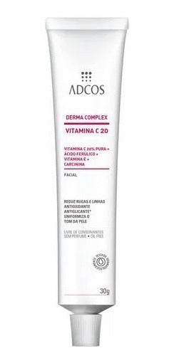Derma Complex Vitamina C 20 Adcos Antioxidante Concentrado 30g