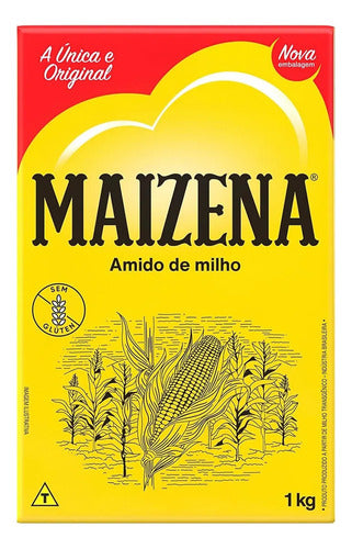 Maizena Profissional Amido De Milho Sem Glúten Caixa 1kg