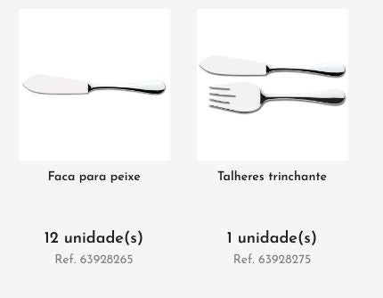 Conjunto Talheres De Prata 130 Peças 66928875 Tramontina Design Collection