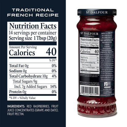 St Dalfour Geleia de Framboesa (Framboises), 284g