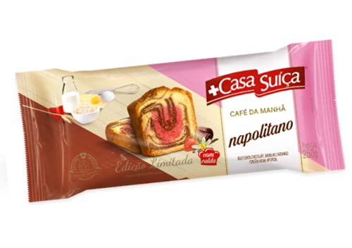 BOLO CAFE MANHA NAPOLITANO CASA SUICA 250GR 9555 U