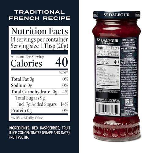 St Dalfour Geleia de Framboesa (Framboises), 284g