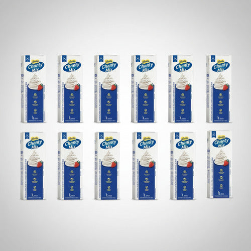 Chantilly Chanty Mix Amélia 1l Vigor Caixa 12 Unidades