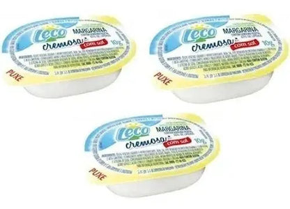 Margarina Com Sal Leco Cremosa Blister  10g Cx 96 Un