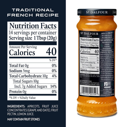 St Dalfour Geleia de Damasco (Abricots), 284g