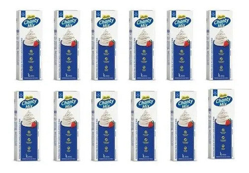 Chantilly Chanty Mix Amélia 1l Vigor Caixa 12 Unidades