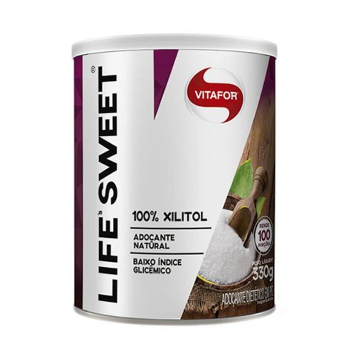 Life´s Sweet Xilitol - 330g Adoçante - Vitafor, Vitafor