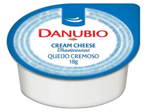 Cream Cheese Blister Sache Danubio 18g Caixa 72 Unidades