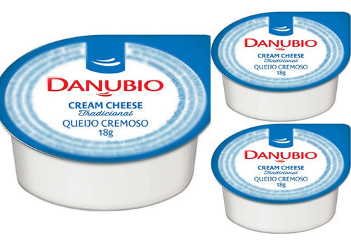 Cream Cheese Danubio Blister Sache 18g Caixa 144 Unidades