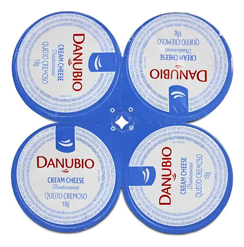 Cream Cheese Danubio Blister Sache 18g Caixa 20 Unidades