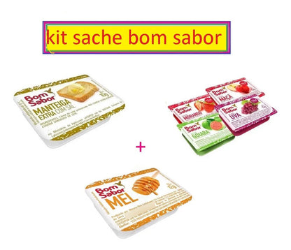 Kit Geleia+manteiga +mel Sache Blister Combo 1 Cx Cada