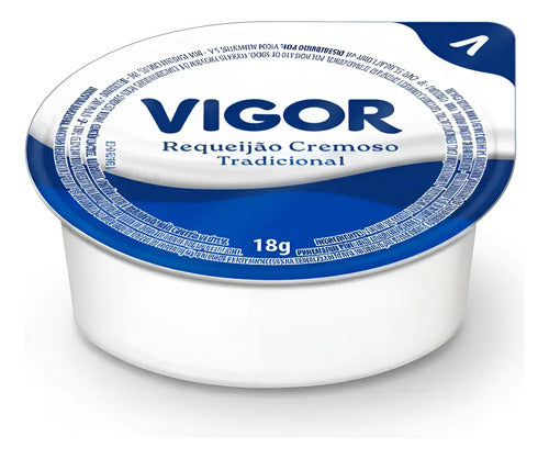 Requeijão Vigor Danubio Blister Sache 18g Kit 24 Unidades