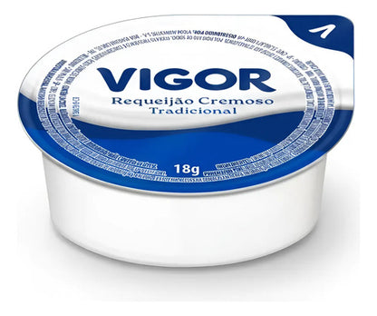 Requeijão Vigor Danubio Blister Sache 18g Kit 48 Unidades