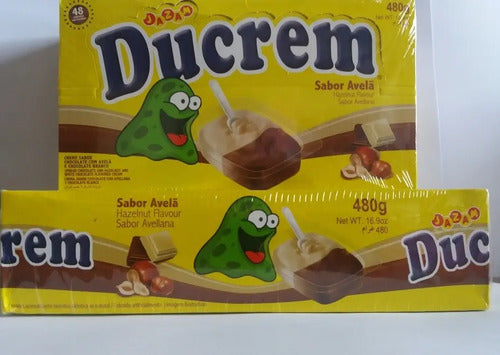 Creme  Chocolate C/ Avelã Jazam Ducrem Blister  480g C/48un