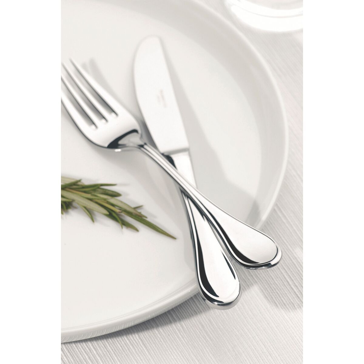 "Faqueiro Fino 101 peças de Aço Inox, Acabamento Brilho Serve até 12 pessoas incluso, Talheres para Servir e Estojo de M