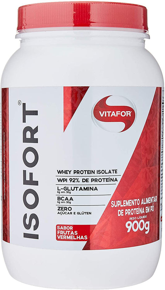 Vitafor - ISOFORT - 900g FRUTAS VERMELHAS