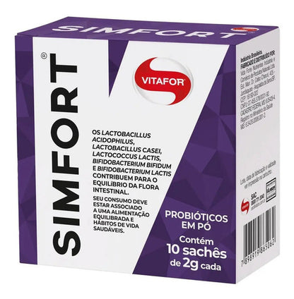 Probiotico Simfort Vitafor Lactobacilos Sache 2g Natural