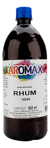 Essencia Aroma Artificial Rum Aromax Rhum 960ml