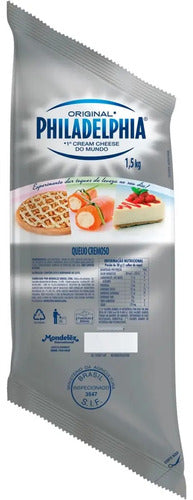 Cream Cheese Philadelphia Bisnaga 1,5kg
