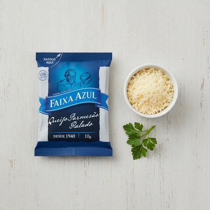 Queijo Ralado Parmesão Faixa Azul 50 Sachês 10g