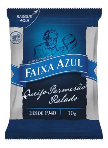 Queijo Ralado Parmesão Faixa Azul 50 Sachês 10g