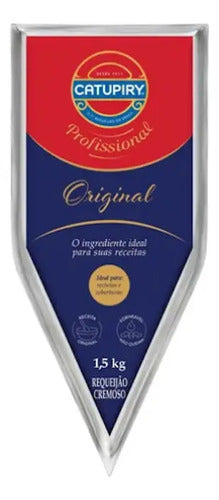 Requeijao Cremoso Catupiry Original Bisnaga 1,5 Kg