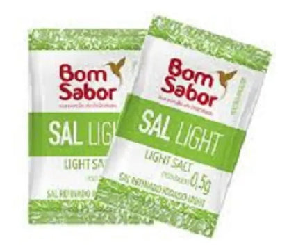 Sal Light Bom Sabor Sachê 0,5g Cx Com 50 Unidades
