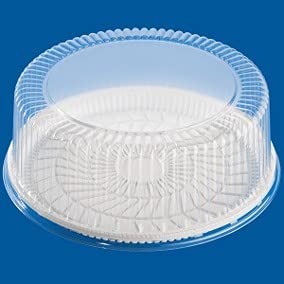 Embalagem Torta Grande Alta Branca G60Ma com 50 un