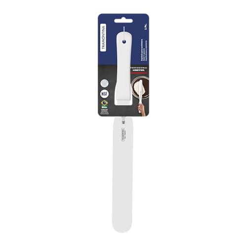Espátula Confeiteiro Inox Tramontina Profissional Branco