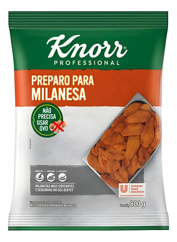 Mistura Gourmet Para Milanesa Knorr 800g Sem Glúten