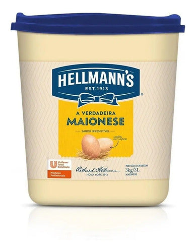 Maionese Hellmann's Balde 3kg