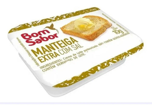 30 Un Geleia Morango Goiaba +20 Un Manteiga Sache