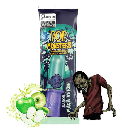 Pirulito Pop Monsters Sortidos 14g 24un