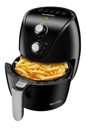 MONDIAL Fritadeira Sem Óleo Air Fryer 3,5L, Preto, 1500W, 220V - AF-31