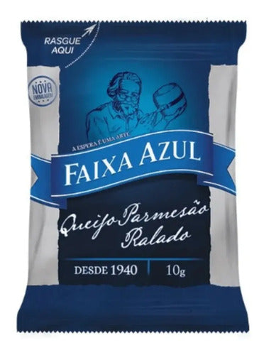 Queijo Ralado Parmesão Faixa Azul 50 Sachês 10g