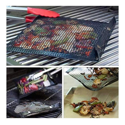 Bolsa Antiaderente Para Churrasco Preto
