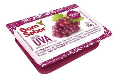 Biscoito 100 Un + 30 Geleia Saches Bom Sabor
