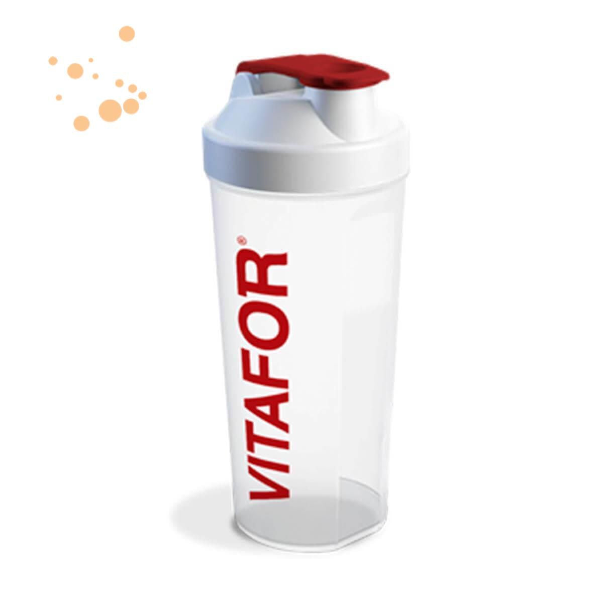 Coqueteleira - 400ml 2 Dose Rosa - Vitafor, Vitafor