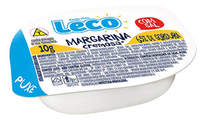 Geléia + Danubio + Margarina Leco Blister Sachê 50 Un  Cada
