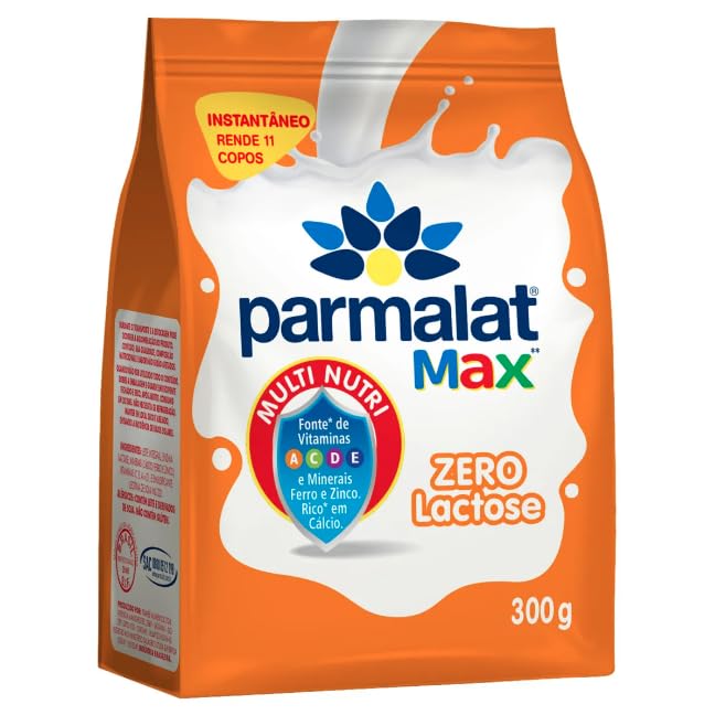 Leite em Pó Zero Lactose 300g Parmalat Max Multi Nutri