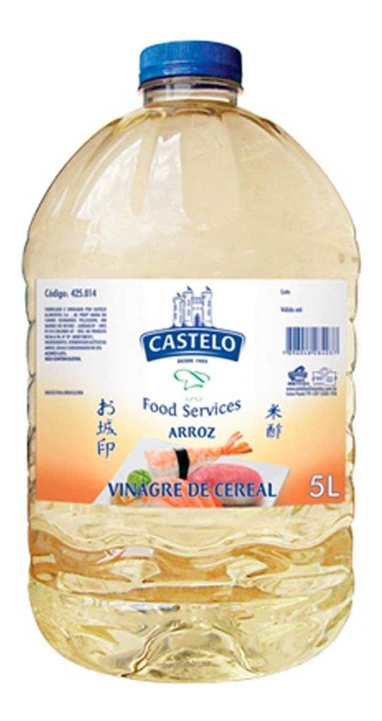 Vinagre De Cereal Arroz 5Lt Castelo