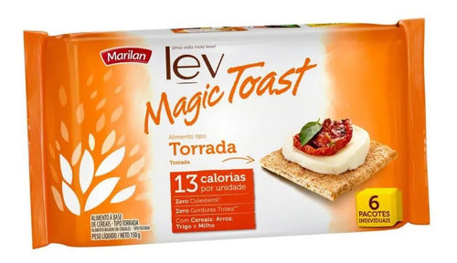 Torrada Lev Magic Toast Tradicional 110g Marilan