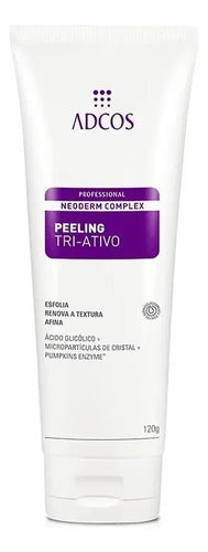 Peeling Tri Ativo Ácido Glicólico Esfoliante Adcos 120g