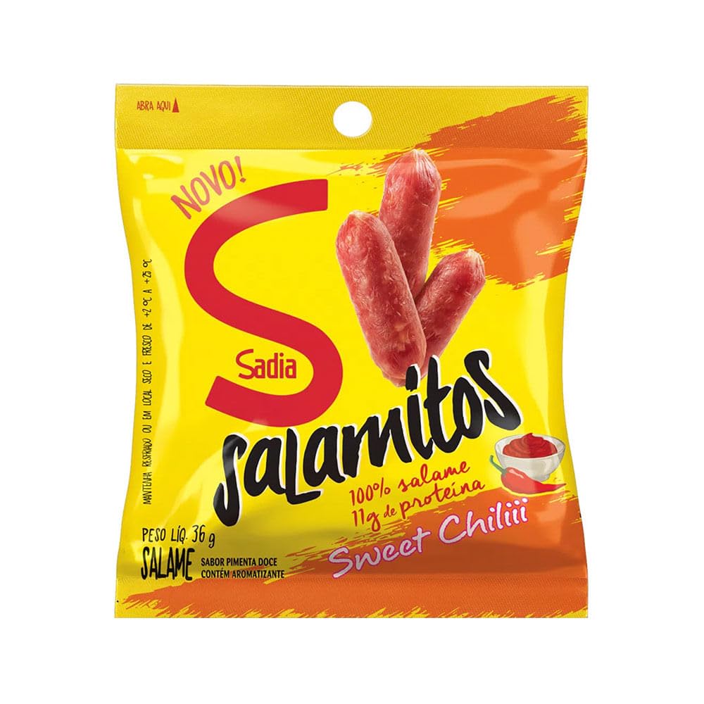 Salamitos Sweet Chili Sadia 36g