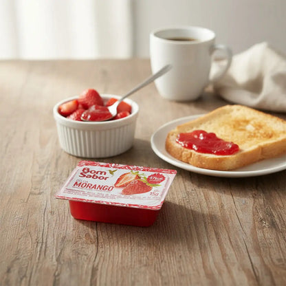 Kit Geleia+manteiga+mel+cream Cheese Sache Cx - 10 Un Cada